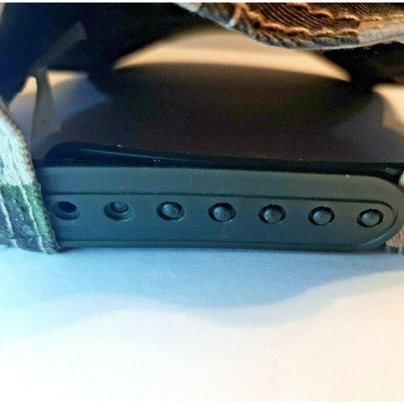 Camo Green Snap Back Ball Cap Smiley Graphics - Picture 7 of 11